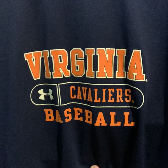 Under Armour Virginia Cavaliers Baseball Shirt. - Picture 2 of 5